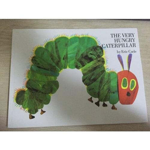 Educational children english book for baby and small children THE VERY HUNGRY CATERPILLAR eric carle