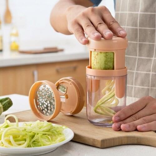 Rotary Wire Planer Household Potato Shredder Kitchen Multifunctional Cutting Radish Cutter Color random