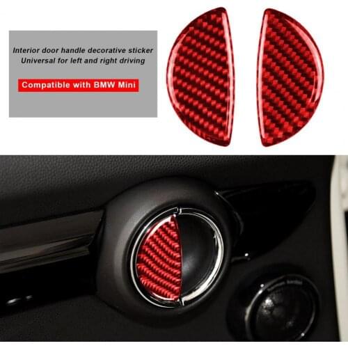 Dust-proof 2Pcs Useful Interior Door Handle Panel Trim Cover Excellent Panel Trim Heat-resistant