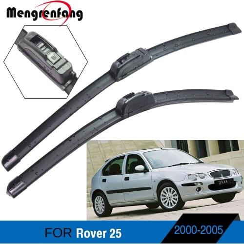 For Rover 25 Car Styling Front Windscreen Wiper Blades Soft Rubber Wiper J Hook Arms 2000 2001 2002 2003 2004 2005