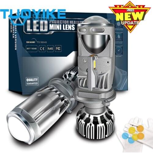 G9 H4 Dipped Beam/High Beam Headlights LED Lens MINI Projector For Auto/Moto 12V 72W 8000LM 5500K LED Light Bulbs/Lamps For Cars