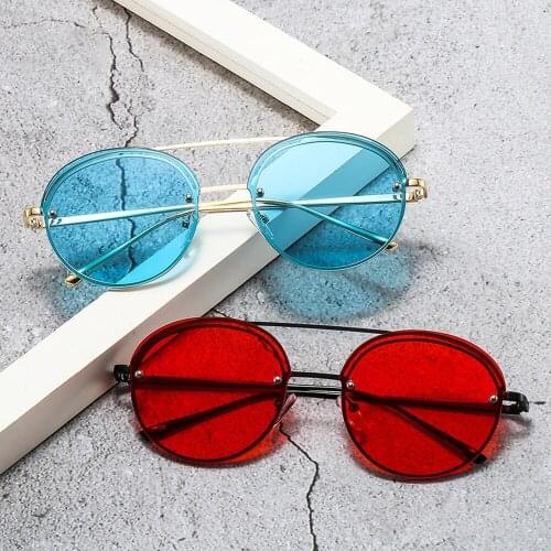 Women's Sunglasses Round Uyellow China