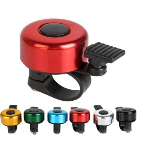 Bike Bell Alloy Mountain Road Bicycle Horn Sound Alarm For Safety Cycling Handlebar Metal Ring Bicycle Horn Bike Accessories