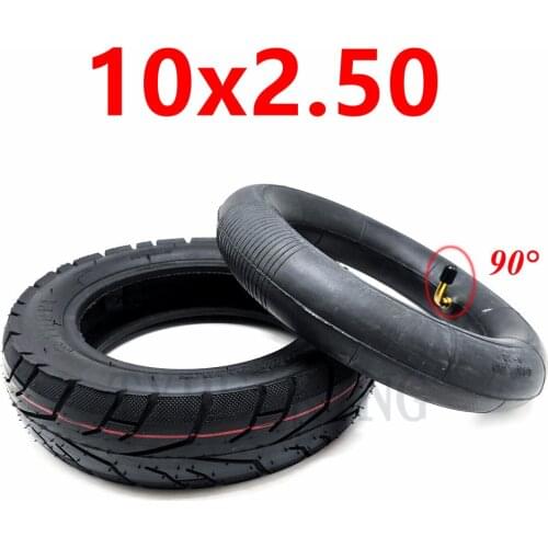 High Performance 10x2.50 Inner Outer Tire 10 Inch Thickening Tyre for Electric Scooter Balance Drive Bicycle Parts
