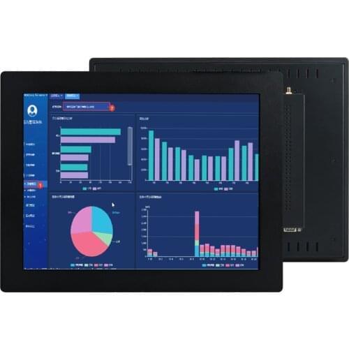 10 15 17 inch Intel i3 J1900 Industrial All In One Panel PC 12 inch E3845 Desktop Mini Computer With Resistive Touch Screen