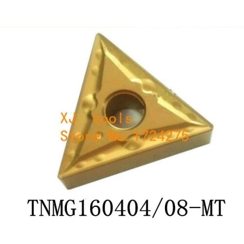 10PCS TNMG160404-MT/TNMG160408-MT carbide CNC inserts,CNC lathe tool,apply to steel processing,insert MTJNR/WTJNR/WTENN
