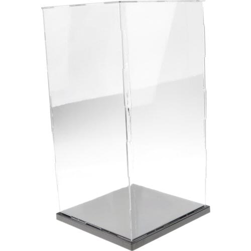 21x21x41cm Acrylic Model Display Case Dustproof Protection Display Box For Figures 3D models Product Samples Collection
