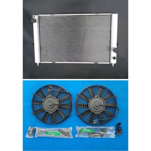 3 Row Aluminum Radiator + Fans For LAND ROVER DISCOVERY II 2 V8 4.0 4.6L 1999-2004 2003 2002 2001 2000