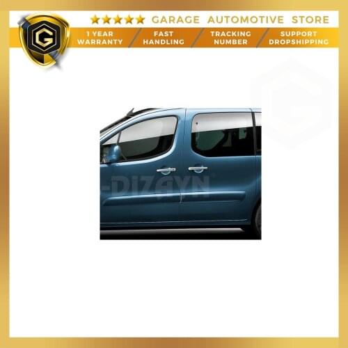For Citroen Berlingo Chrome Door Handle 4 Door 2008-2018