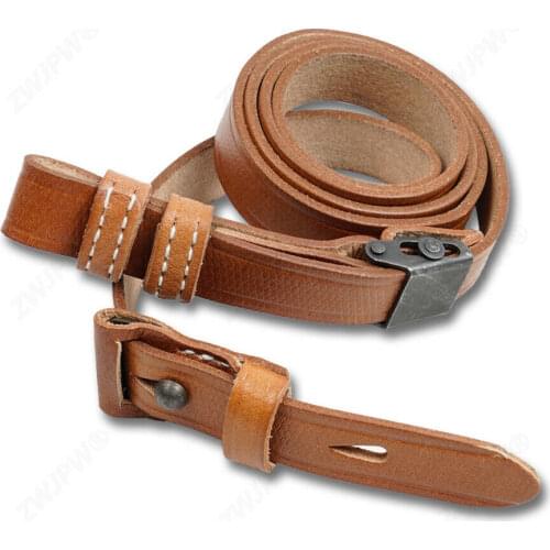 World War II 98k Leather Strap Sling Handmade Germany Sling High Quality Field Equipment WW2 Reproduction