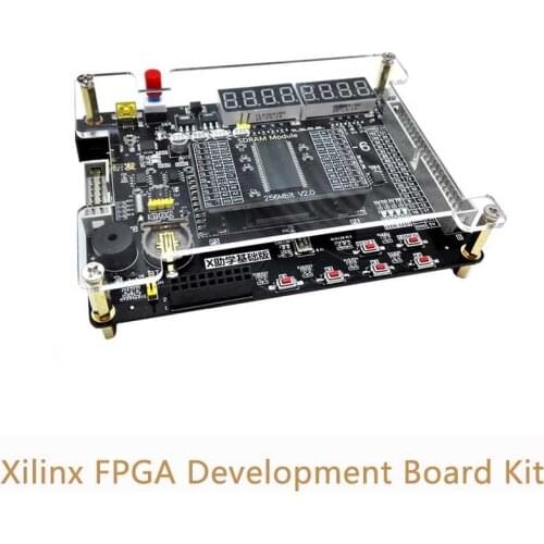 Xilinx FPGA Development Board Kit Spartan-6 XC6SLX9 Development Board + 256Mbit SDRAM + VGA Module XL012