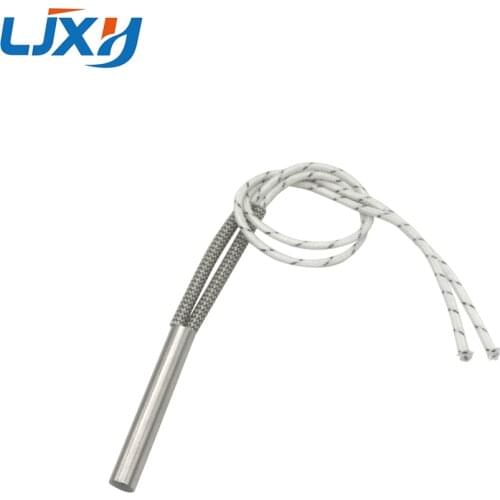 LJXH Cartridge Heater Element AC110V/220V/380V Voltage 6x40mm/0.236x1.57" Tube Size 60W/80W/100W Mold Heating Element 10pcs/lot