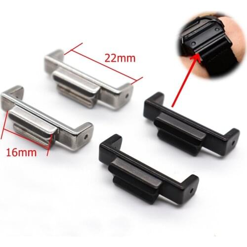 Stainless Steel Adapter for Casio G-Shock GA-110/100/120/400/700 GD-100/110/120 DW5600 5610 GW-M5610 Refit Connector Accessories