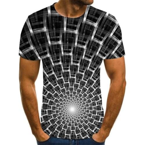 2020 New Mens Funny T-shirts Fashion 3D Short Sleeves Tshirts O-neck Print 3d Harajuku Hip Hop Tops Tees
