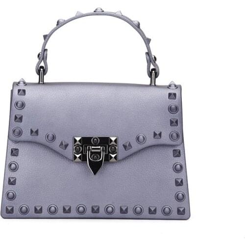 2020 New Jelly handbag Womens Bag Fashion Shoulder Diagonal Bag Portable Willow Bag