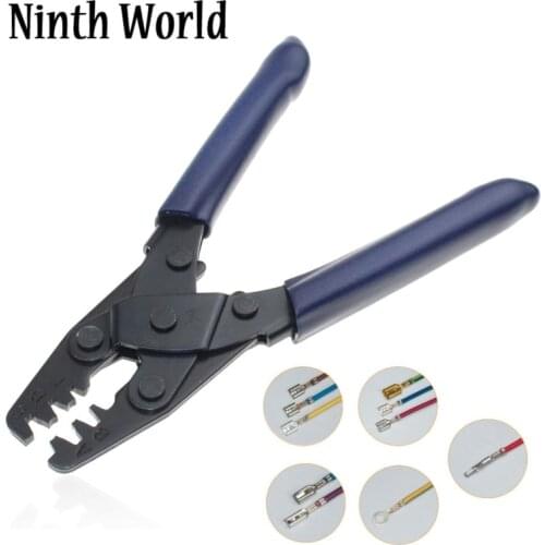 Automotive Terminal Crimp Wiring Harness Terminals Crimping Tool Style Plier DR-1 For 10-22 AWG Individual Package