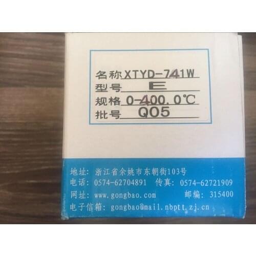 Genuine Yuyao Temperature Meter Factory XMTD liquid crystal display temperature controller XTYD-741W new original