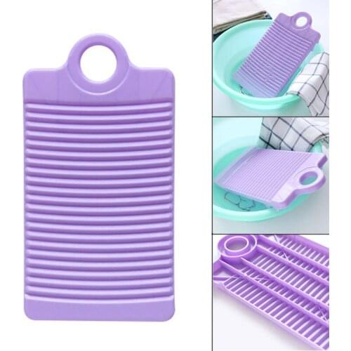 Plastic Washboard Antislip Thicken Washing Board Clothes Cleaning For Laundry