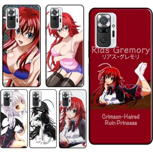 High School DxD Phone Case For Xiaomi Redmi Note 10 Pro Note 9 Pro Note 8 Pro 8T 9S 7A 8A 9A 9C 9T Cover
