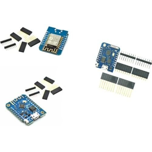 WeMos D1 Mini Pro V3.0 NodeMcu 4MB/16MB bytes Lua WIFI Internet of Things Development board based ESP8266 CH340G Nodemcu V2
