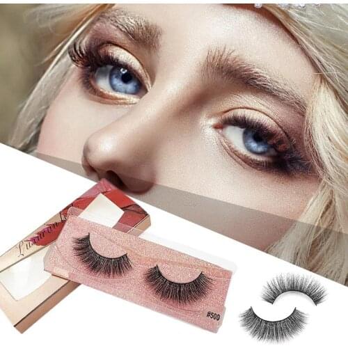3D mink soft eyelashes fluffy dramatic eyelash makeup natural eyelashes false eyelashes thick false eyelashes makeup tool
