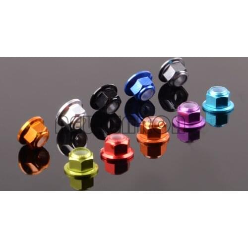4P M4 LOCK NUT Nylon 1747 SLA025 For RC 1/10 Traxxas SLASH 4x4 Stampede NEW ENRON 1:10