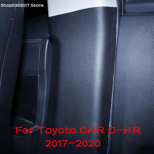 Car B-pillar protector Anti-kick Anti-dirty Pad Case Cover Interior Modification For Toyota CHR C-HR 2020 2019 2018 2021