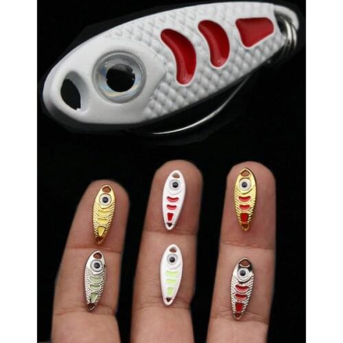 Free shipping fishing lure spoon 1.5g 3g 5g Baits Metal Spoons Paillette isca Artificial Lure Carp Fishing pesca Bass Wobblers