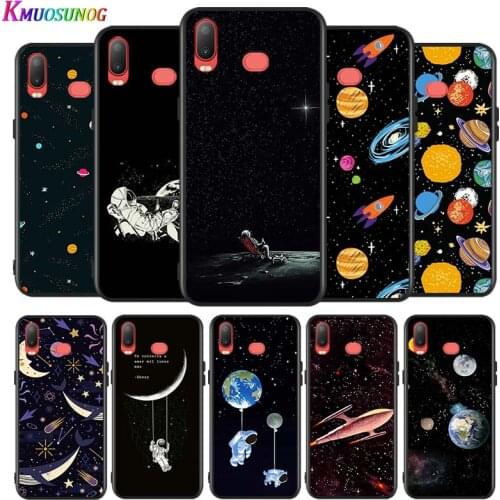Space Planet Stars Silicone Cover For Samsung Galaxy A9 A8 Star A7 A6 A5 A3 Plus 2018 2017 2016 A750 Phone Case