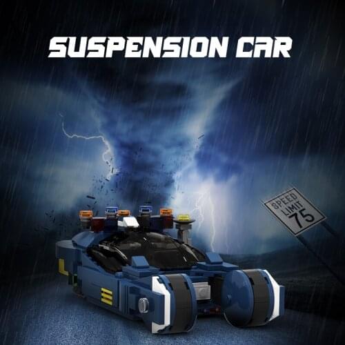 MOC Wild'Pursuit Special Spaceship Vehicle Super Car mini speed the Racing Car Killers Sar Model Building Blocks Childrens Toys