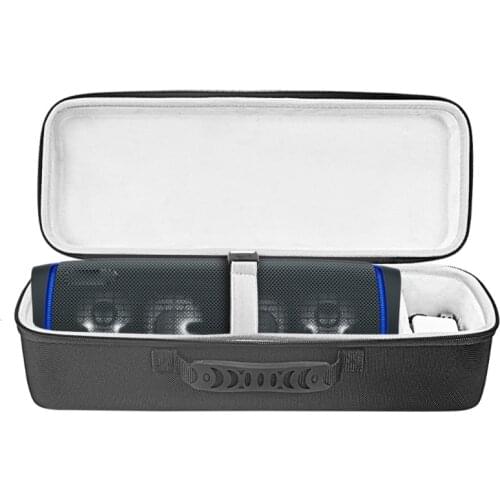 Square Shockproof Hard Cover Protective Case Bag for -Sony SRS-XB43 Extra BASS Wireless Bluetooth Speaker and Accessory