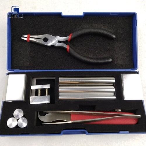 CHKJ Professional 12 in 1 HUK Lock Disassembly Tool Kit Remove Lock Repairing Pick Set Locksmith Tools
