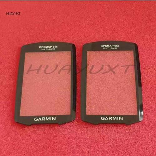 Original used Glass cover screen for GARMIN GPSMAP 65 GPSMAP65S with Touch screen digitizer for GPSMAP 65 65S Repair replacement