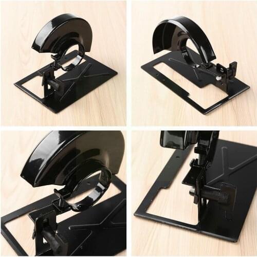 Adjustable Metal Angle Grinder Base Bracket Protector Balance Shield Holder Cutting Guard Tools Machine Woodwoking Wheel Ba P0Z0