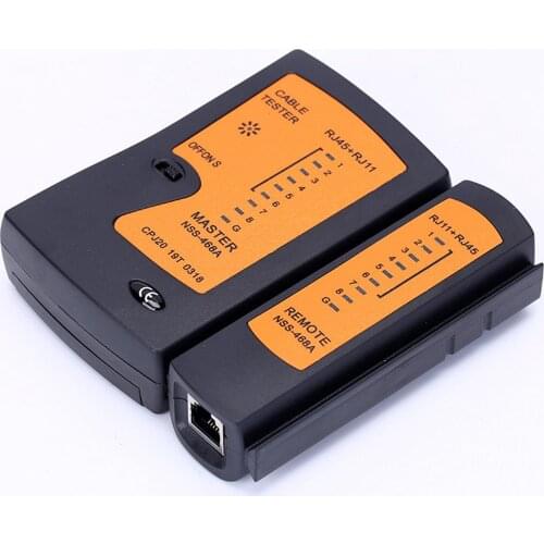 Wifi RJ45 RJ11 RJ12 CAT5 UTP Lan Cable/wire Detector Network Cable Tester Repair Tool Electrical Instruments Network Analyzers