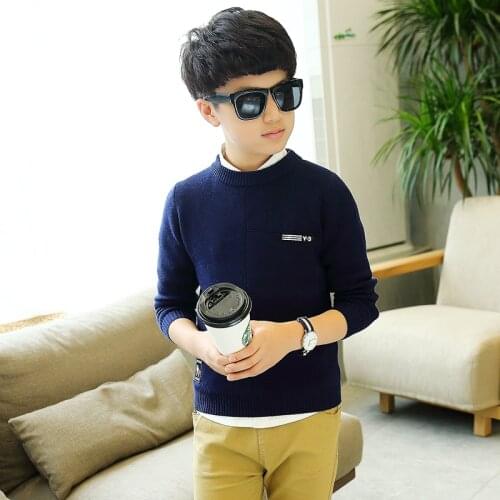 2019 childrens clothing Winter clothes Boys sweater pullover Keep warm Sweater Warm winter Kids clothes Boys clothes