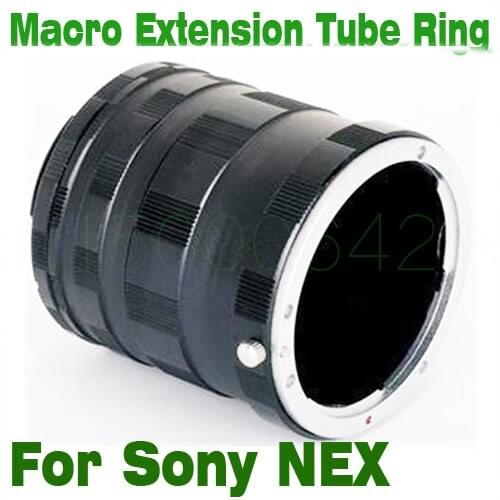 Macro Extension Tube for Sony NEX-3 NEX-5 NEX-7 NEX-C3 NEX-5C NEX-5N NEX Mount