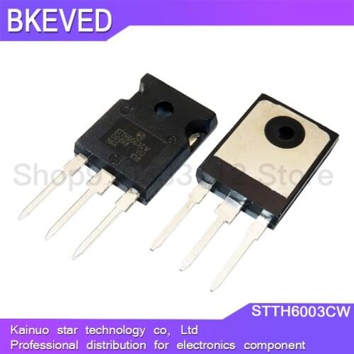 5pcs STTH6003CW TO-247 STTH6003 TO247 300V 60A new original