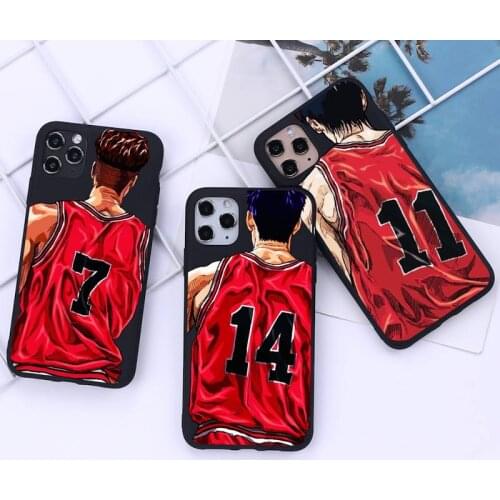 Anime Slam Dunk Phone Cases for iphone 12 11 Pro Mini XS MAX 8 7 6 6S Plus X 5S SE 2020 XR cover