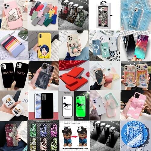 New Fashion Cute Cartoon Blind-Box Mystery Unknown Box Phone Case for iPhone 12 8 7 6S Plus X XR 11 12 Pro mini pro XS MAX cover