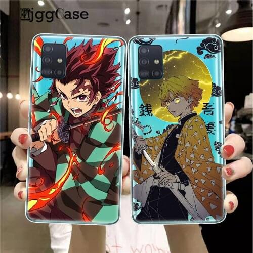 Kamado Nezuko Kimetsu No Yaiba Demon Slayer Phone Case for Samsung A52 A72 A32 A42 A51 A71 A21S A31 A41 A11 A50 A70 A40 Cover
