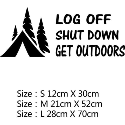 Quote for Car Decals Auto Sticker Motorcycle Vinyl Stickers Heartbeat Camping Quote Car Body Decal Accessories 12cm*30cm