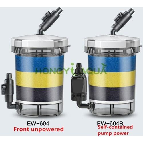 SUNSUN Silent filter bucket Fish tank filter Aquarium supplies durable HW-604 HW-604B EW-604 EW-604B