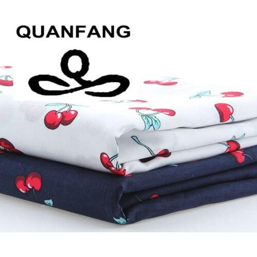 Cotton Poplin Fabric Patchwork For Sewing Scrap Scrapbooking Patchwork Quilt Pattern Fat Quarters Tissue Bundles 2pcs 22x24cm