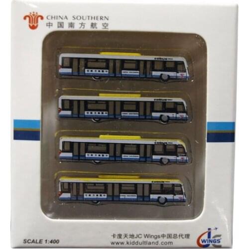 1:400 Scale Ground Mini Car Airport Simulation Scene Display Trailer Tow Truck Model Aircraft Shuttle Bus Airplane Accessories