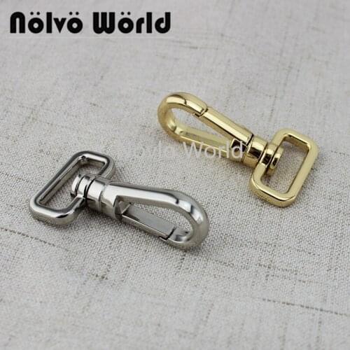 Nolvo World 5-20-100 pieces 20mm Swivel trigger snap hook Metal Swivel Trigger Outdoor Backpack Hook