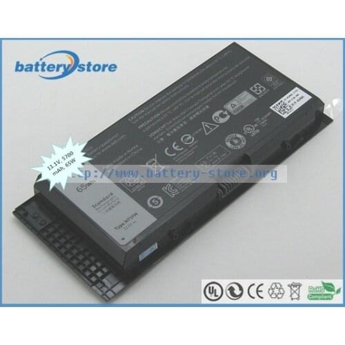 New Genuine laptop batteries for Precision M4600,M6600,PG6RC,97KRM,M6800,WJ383,FVWT4,312-1241,FRROG,FJJ4W,11.1V,6 cell