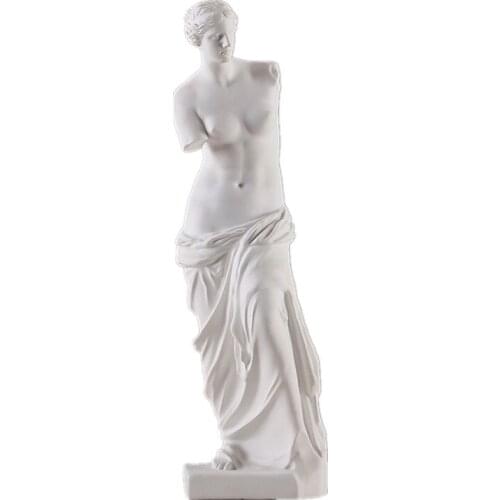 NUDE VENUS DE MILO APHRODITE GODDESS HELLENISTIC STATUE REPRODUCTION RESIN ART&CRAFT NON- GYPSUM STATUE GYPSUM SKETCH R893