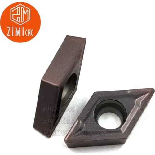 DCMT070204 VP15TF Carbide Insert Outer Metal Lathe Tool Lathe Tool Milling Cutter CNC Lathe Tools Boring Bar Blade DCMT21.51