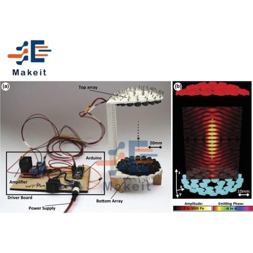 Ultrasonic Sensor Acoustic Levitator Suspension Ultrasonic Suspension DIY Learning Kit for Arduino